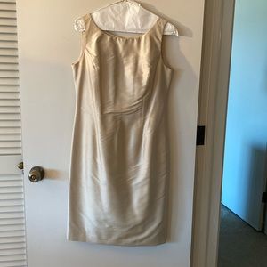 Sheath dress with matching coat jacket